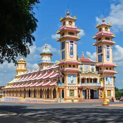 Cao Dai Temple: Zjawiskowa Architektura i Mieszanki Religijnych Praktyk!